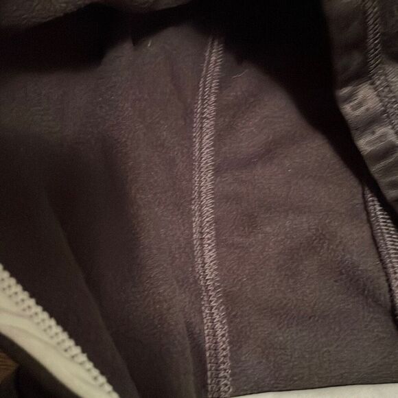 EUC! Adidas Black Gray Subtle Camo Print Hooded Sweatshirt - Size 10/12 - Picture 6 of 6